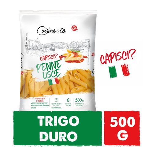 Penne Lisce 500 Gr Cuisine & Co