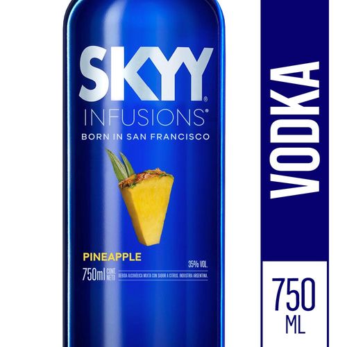 Vodka Skyy Infusions Pineapple 750 Ml