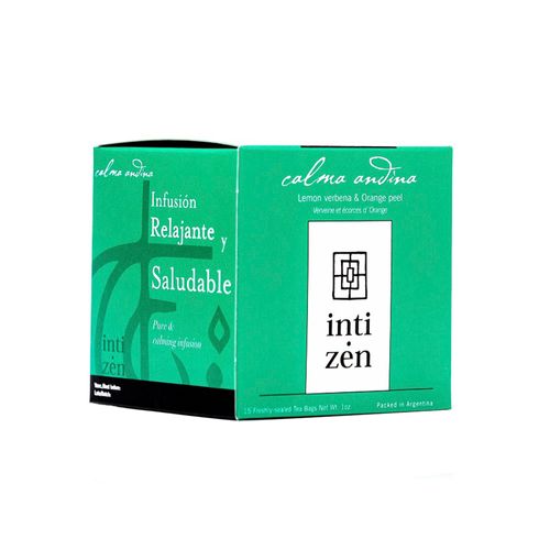 Té Blend Calma Andina Inti Zen 15 Saquitos