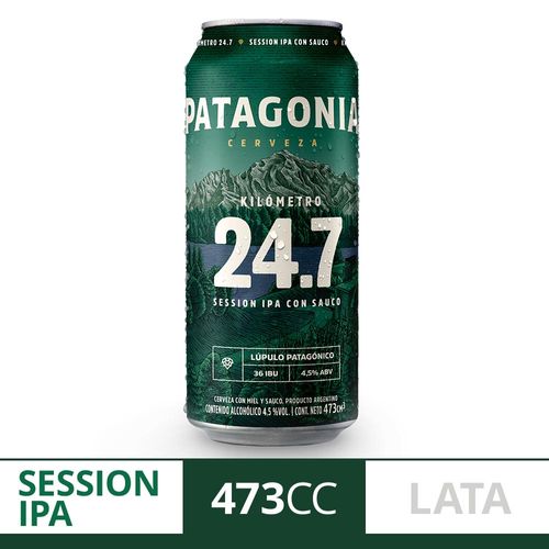 Cerveza Patagonia 24.7 473 Ml