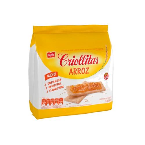 Tostadas De Arroz Criollitas 110 Gr