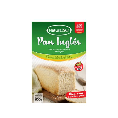 Premezcla Para Pan Inglés Sin Tacc Natural Sur 350 Gr