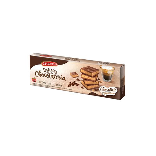 Delicias Georgalos Choco Rell Capuccino X100g