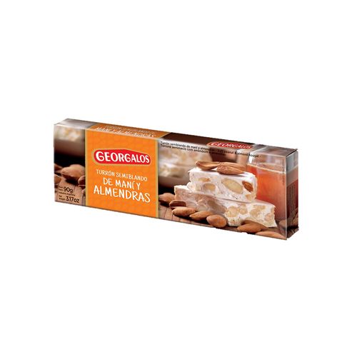 Turron Georgalos Mani Almendra X90g