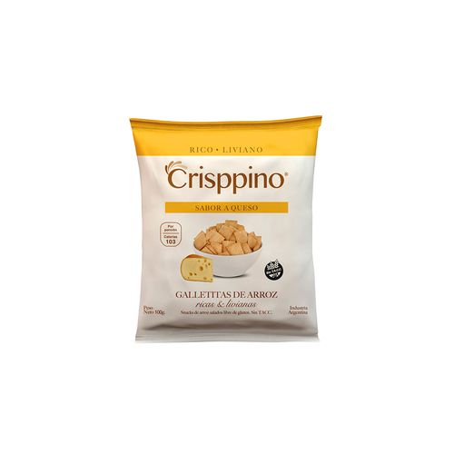 Snack Mini Queso Crisppino 100 Gr
