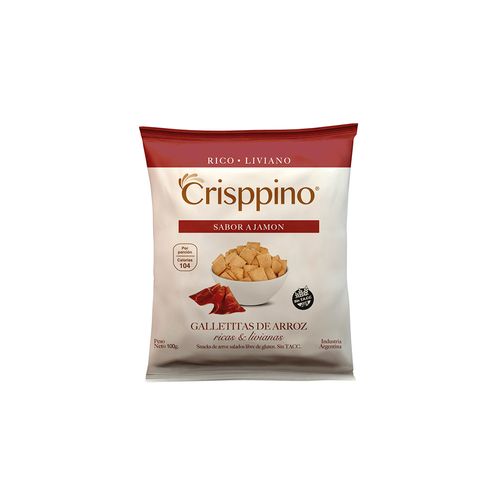 Snack Mini Jamon Crisspino 100 Gr