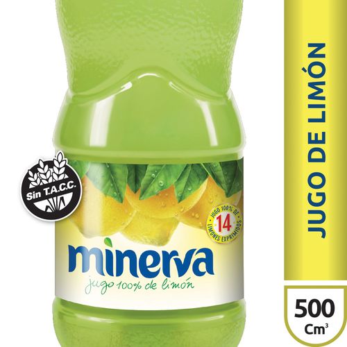 Jugo De Limón Minerva X500 Ml