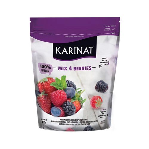Mix 4 Berries Karinat X 400 Gr