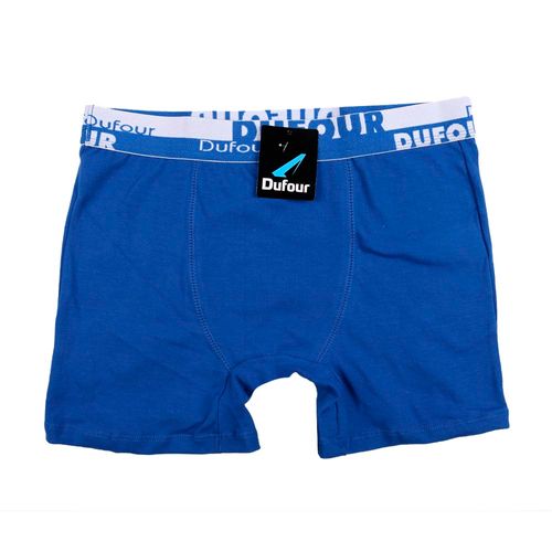 Boxer Dufour Hombre Algodon Y Lycra  Elastico Doble T.3 X 1 Unidad -12024