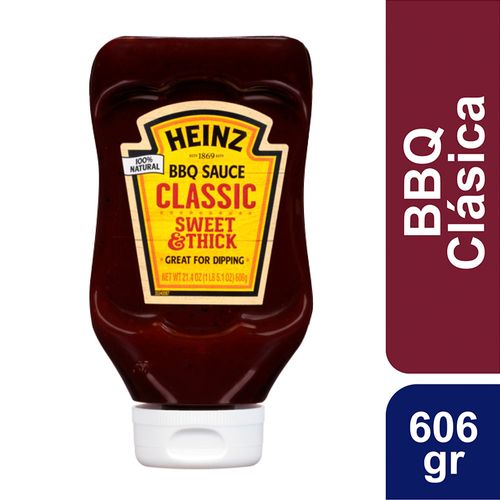 Salsa Bbq Heinz Classic Sweet & Thick 606gr
