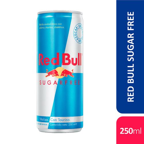Energizante Red Bull Sugar Free 250 Ml Lata