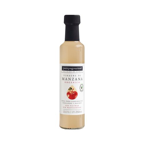 Vinagre De Manzana Orgánico Pampa Gourmet 250 Gr