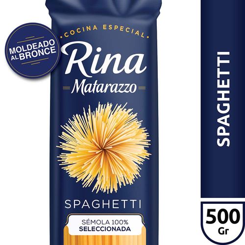 Fideos Rina Matarazzo Spaghetti X 500 Gr