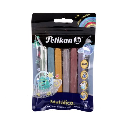 Crayones Metalico X6 Pelikan