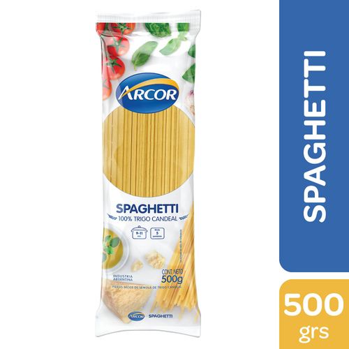 Spaghetti Arcor Pastas Secas  500 Gr