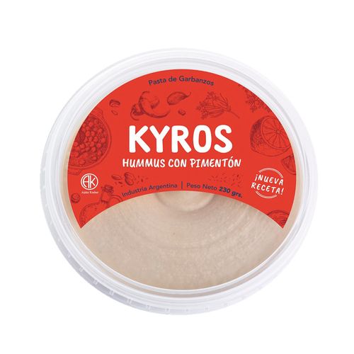 Hummus Kyros Con Pimenton Picante 230 Gr