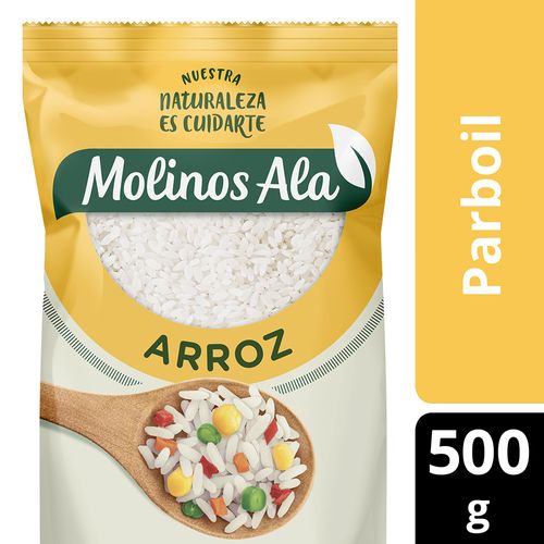 Arroz Parboil Tipo Largo Fino 00000 Molinos Ala  500 Gr