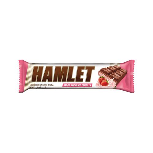 Tableta Yogurt Frutilla Hamlet 43g
