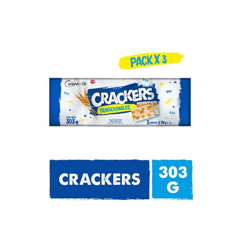 Crackers Cuisine And Co. 3 U