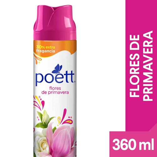 Desodorante De Ambiente Poett Flores De Primavera 360 Ml