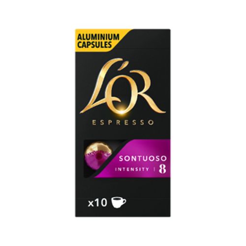 Capsulas Café Lo'r Espresso Sontuoso Int 8