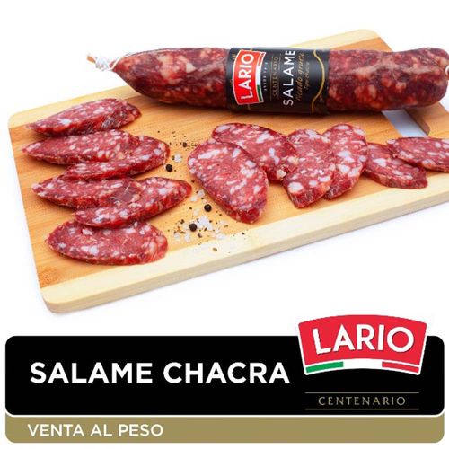 Salame Lario Chacra Pieza X Kg Lario