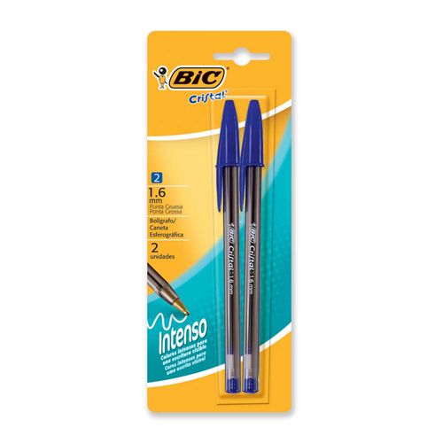 Boligrafo Azul X 2 Bic