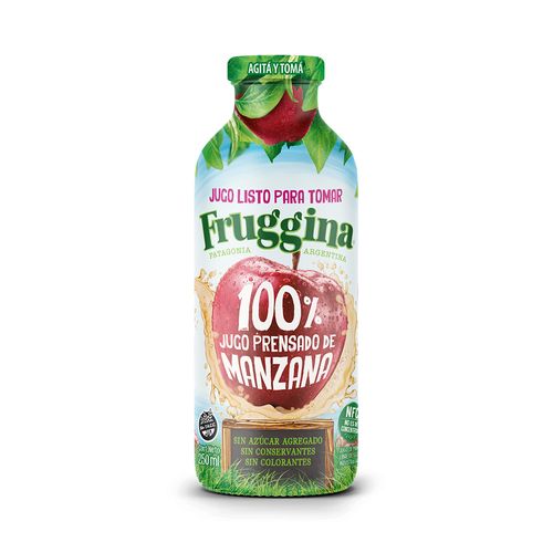 Jugo Listo Manzana Fruggina 250 Cc