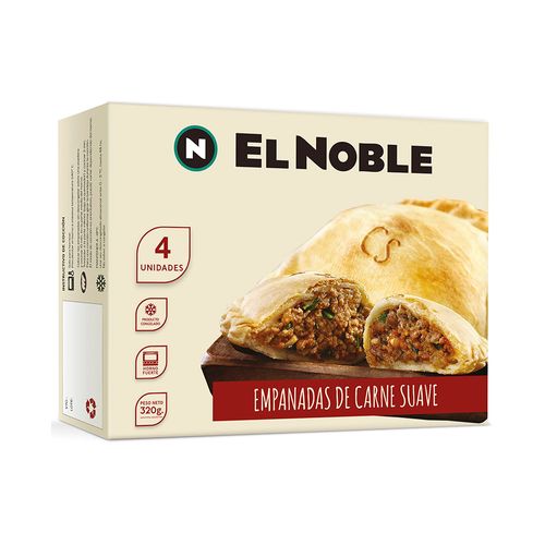 Empanadas El Noble Carne Suave 4 U