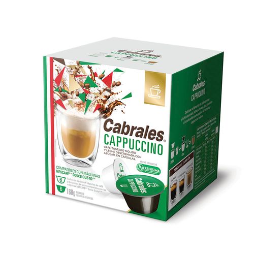 Capsula Café Cabrales dg Cappuccino X168gr