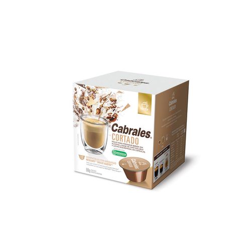 Capsulas Café Cabrales dg Cortado X88gr