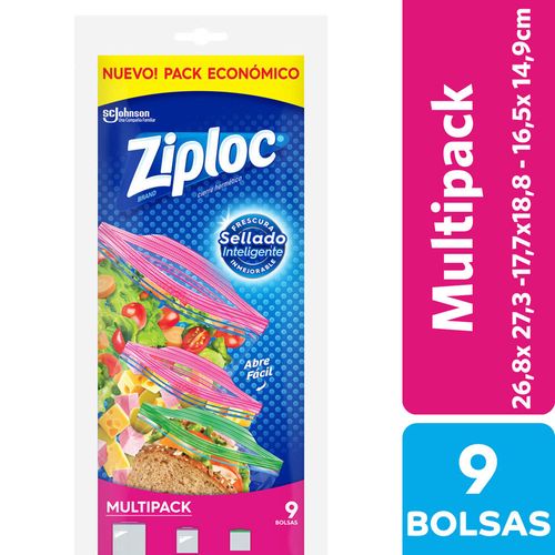 Ziploc Bolsa Multipack 9un