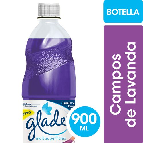 Limpiador De Pisos Glade Campo De Lavanda Botella 900ml