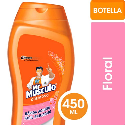 Limpiador De Baño En Crema Floral 450 Ml Mr Músculo