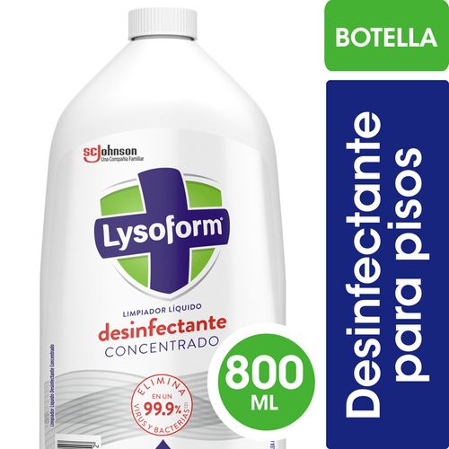 Desinfectante Concentrado Pisos Lysoform Original 900ml
