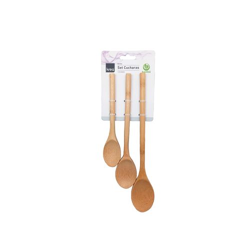 Set 3 Cucharas Bamboo