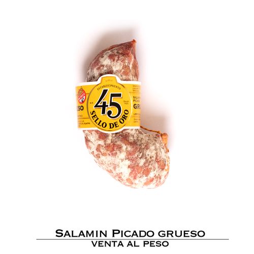Salamín Sello De Oro Picado Grueso
