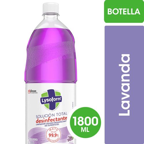 Desinfectante Liquido Lysoform Lavanda Botella 1.8l