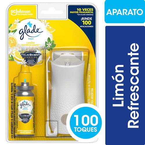Desodorante Ambiente Glade Toque Limon Completo 9gr