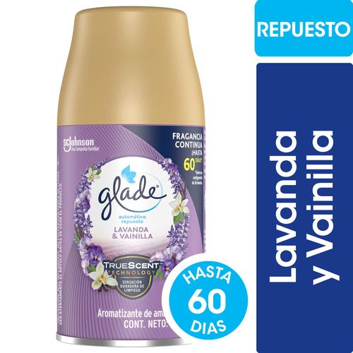 Repuesto De Aromatizador Automatico Lavanda Vainilla 175 Cc Glade