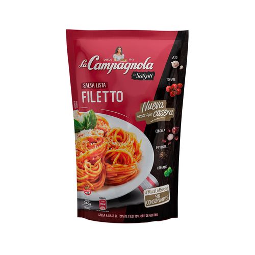 Salsa Salsati Filetto X340g