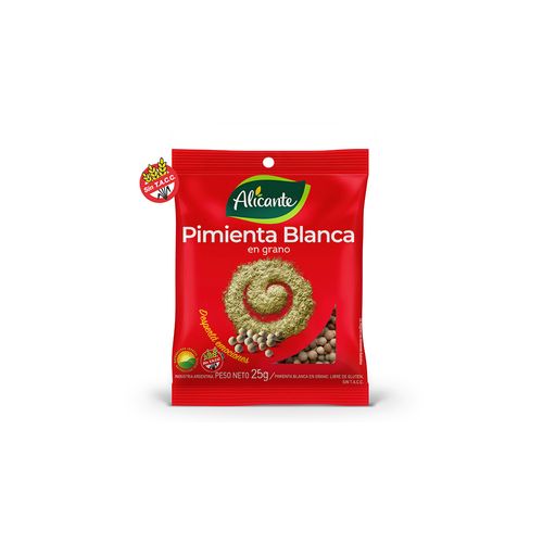 Pimienta Blanca Alicante Grano X25gr