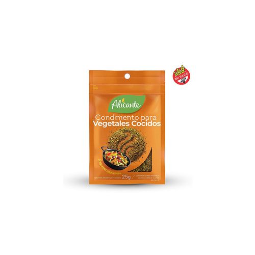 Condimento Para Vegetales Cocidos Alicante 25 Gr