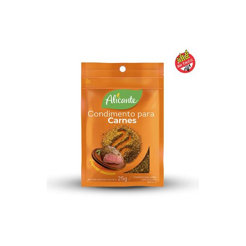 Condimento Para  Carnes Alicante 25 Gr