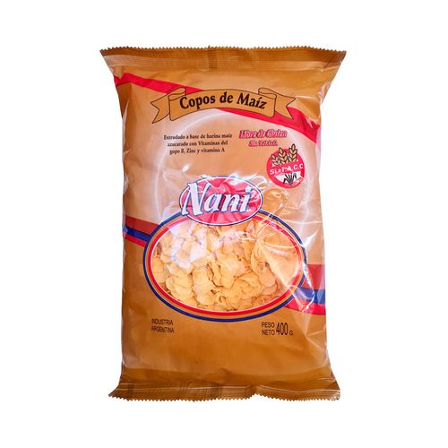 Copos De Maíz Natural Nani 400 Gr