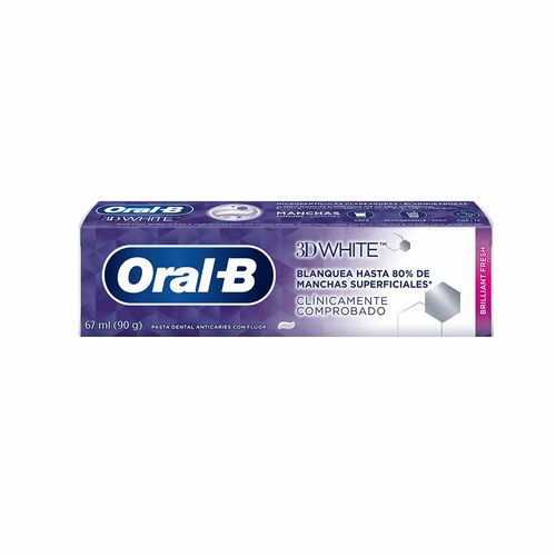 Pasta Dental Oral B 3d White 90g