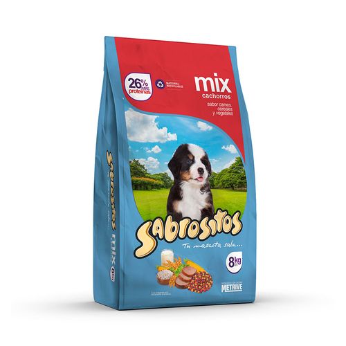 Sabrositos Cachorro Mix Carnes, Cereales Y Vegetales