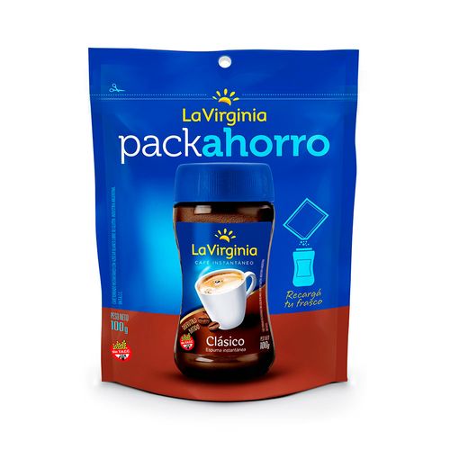 Café La Virginia Clasico Espuma Dpx100g