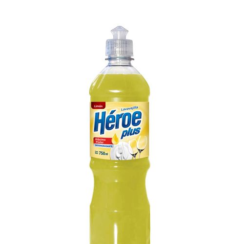 Lavavajilla Heroe Limon Botella X 750 Cc