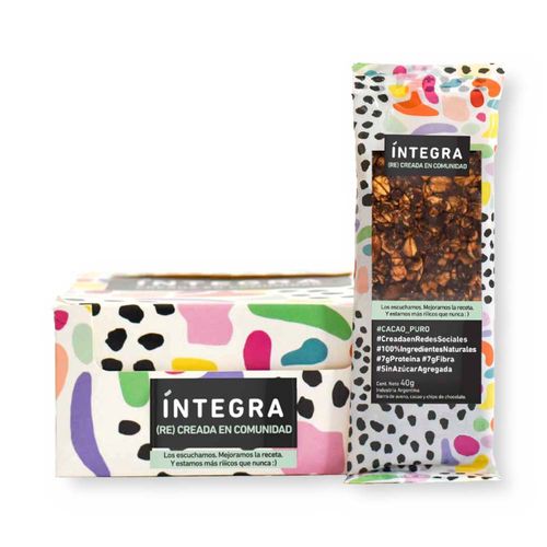 Barra De Cereal Integra Chocolate X40g